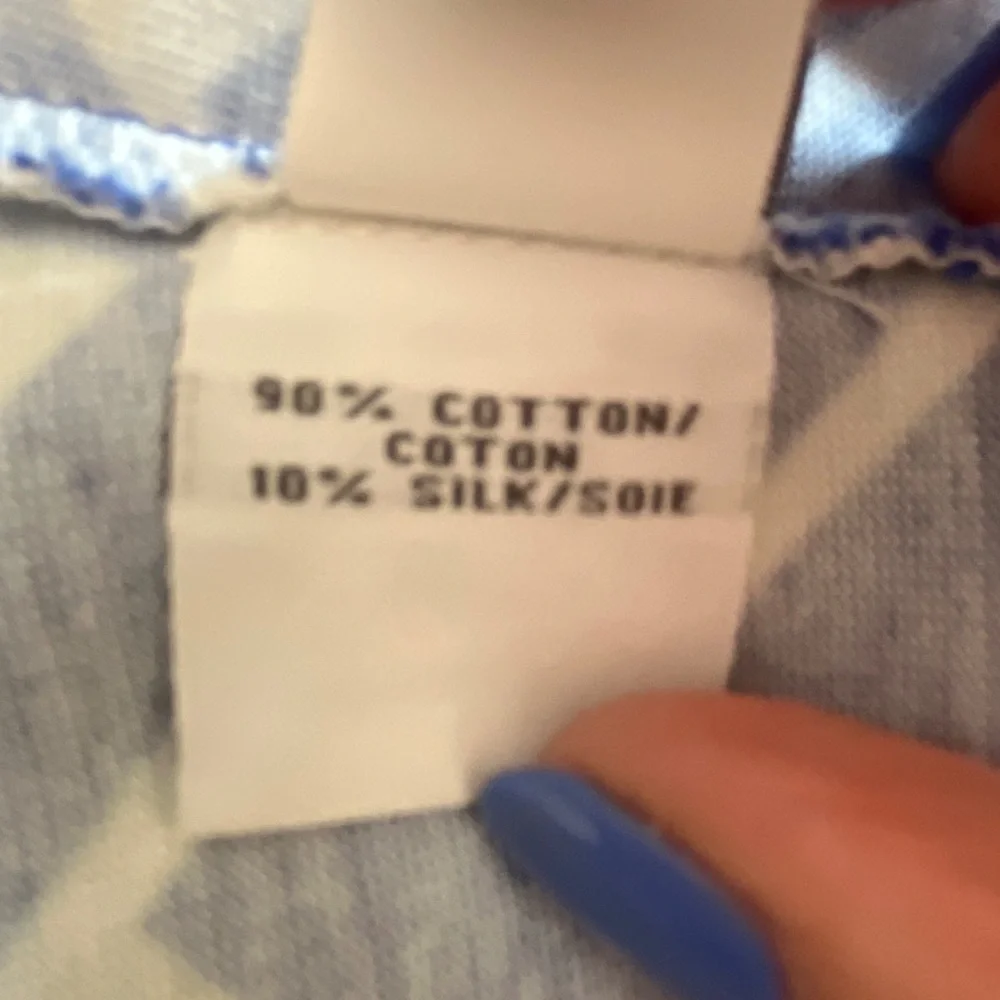 Diane Von Furstenberg Julian Blue and White Geometric Pattern Mini Wrap Dress - Picture 9 of 10